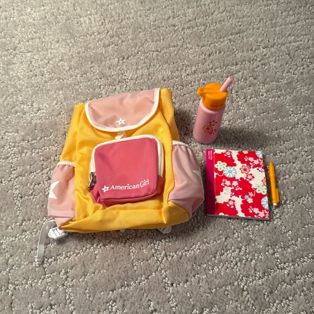 American Girl - School Backpack Set II